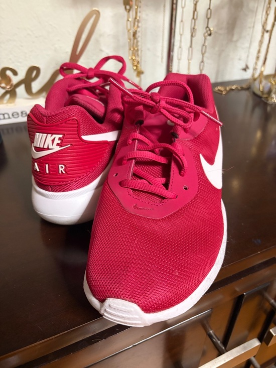 Nike Shoes - Nike women Red and White Air Mesh Sneaker